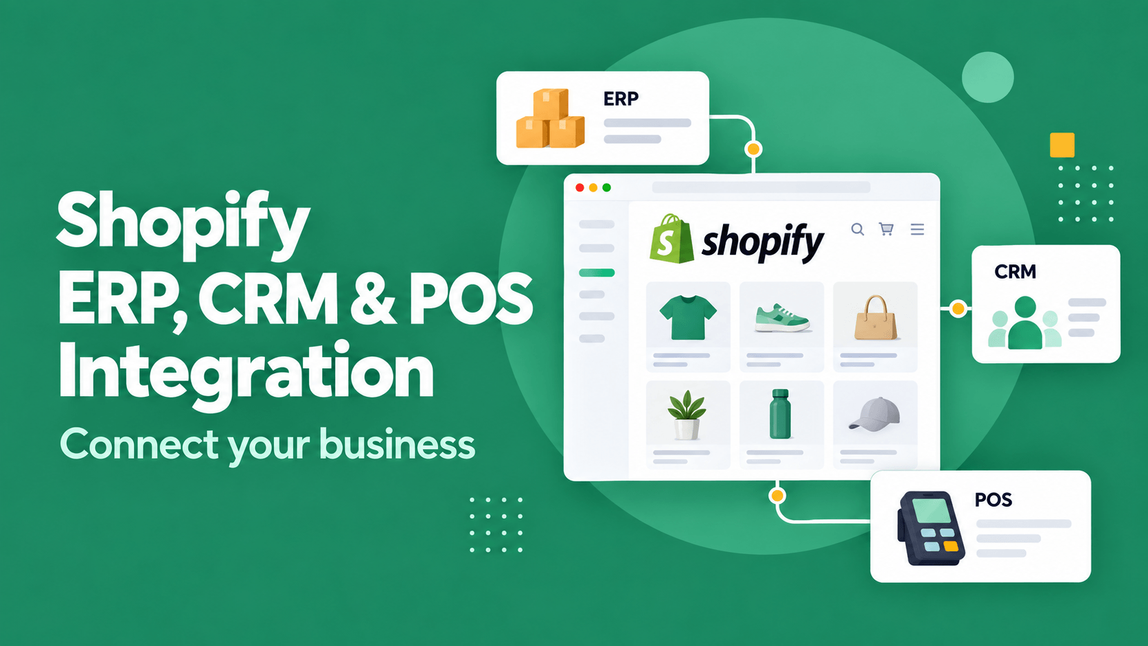 Shopify ERP Integration: How to Connect Shopify With ERP, CRM, POS and Inventory Systems